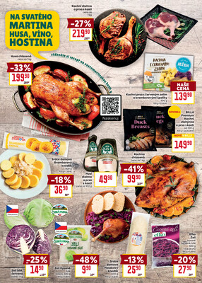 Billa  od 5.11. do 11.11.2025