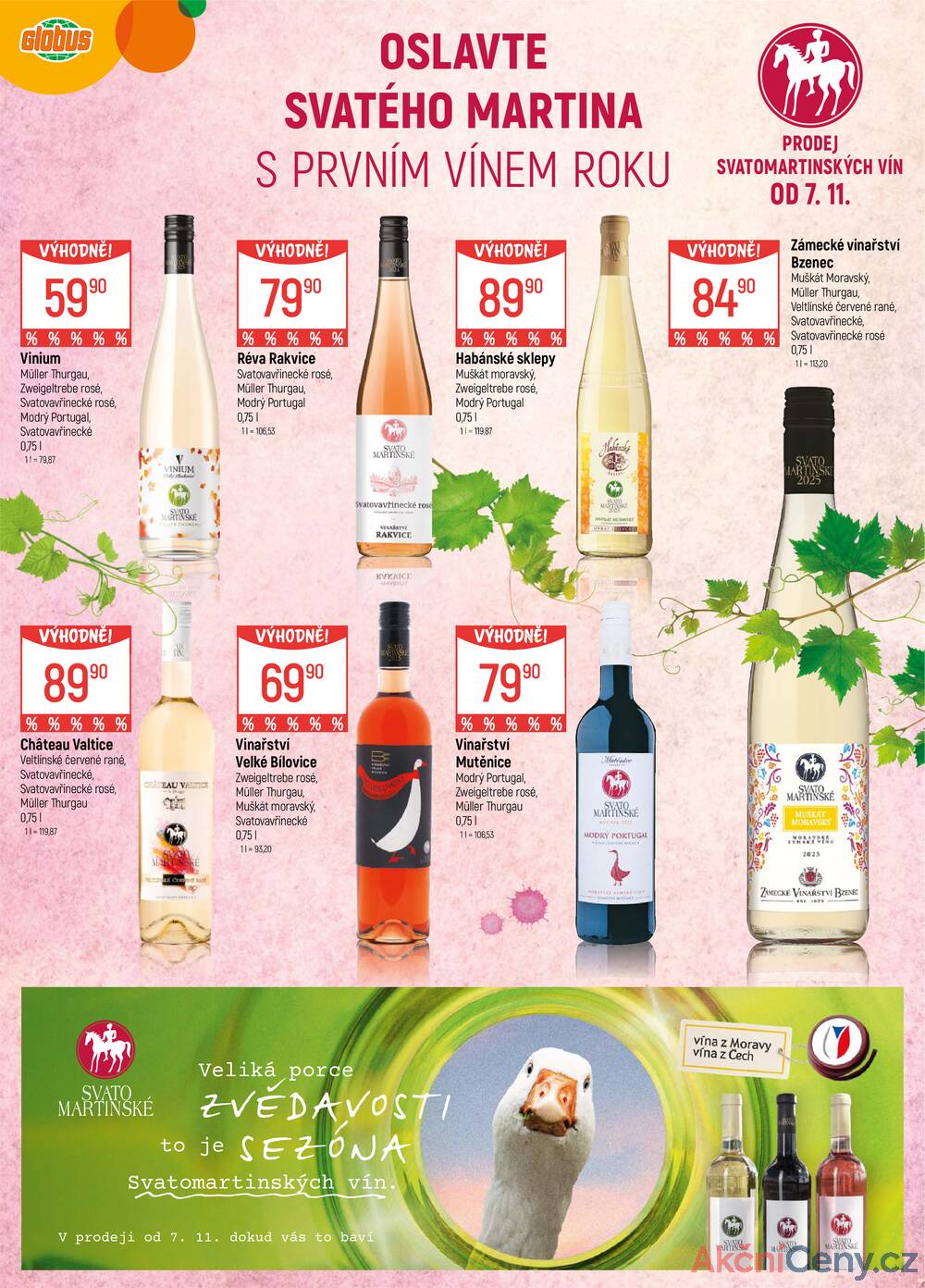 Leták Globus - Akční leták Globus 5.11. - 11.11.2025 - Globus Jenišov u Karlových Varů - strana 9