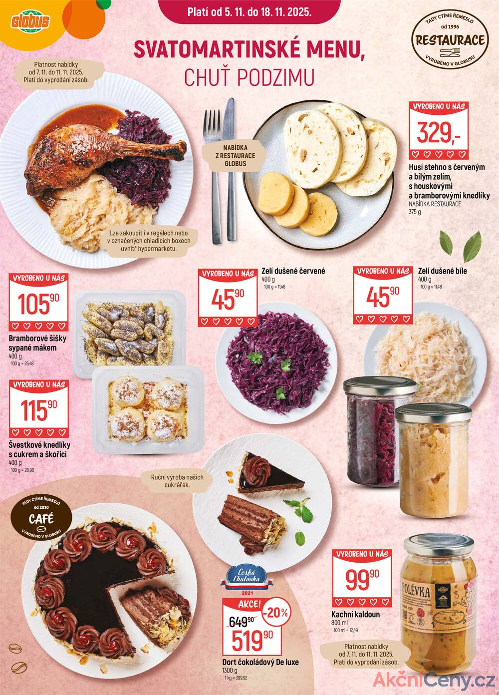 Leták Globus - Akční leták Globus 5.11. - 11.11.2025 - Globus Liberec - strana 11