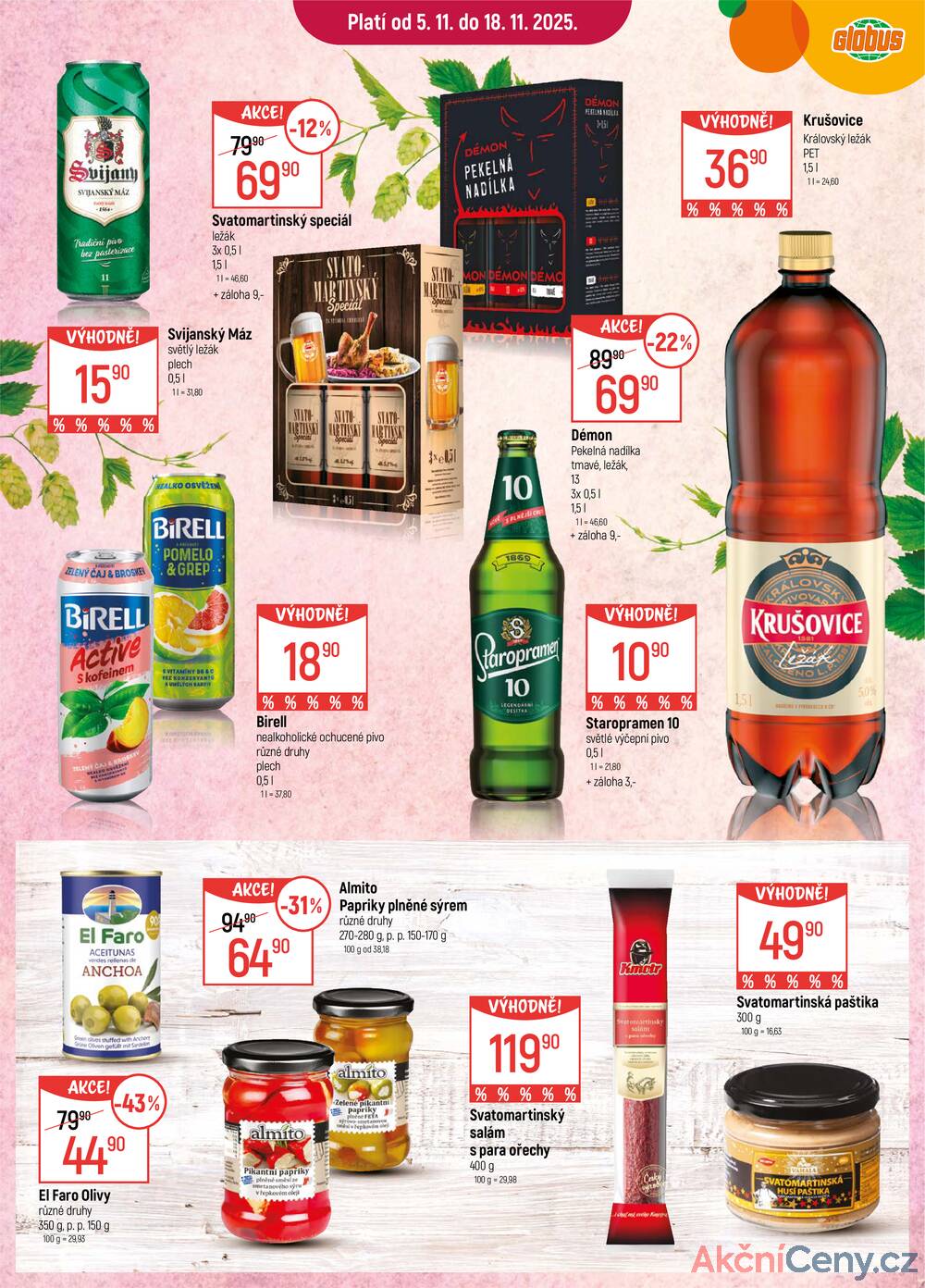 Leták Globus - Akční leták Globus 5.11. - 18.11.2025 - Globus Pardubice - strana 2 Leták Globus - Akční leták Globus 5.11. - 18.11.2025 - Globus Pardubice - strana 2