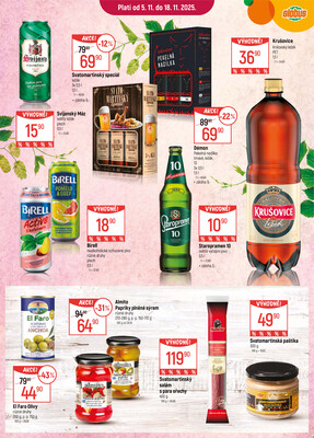 Akční leták Globus 5.11. - 18.11.2025 - Globus Pardubice