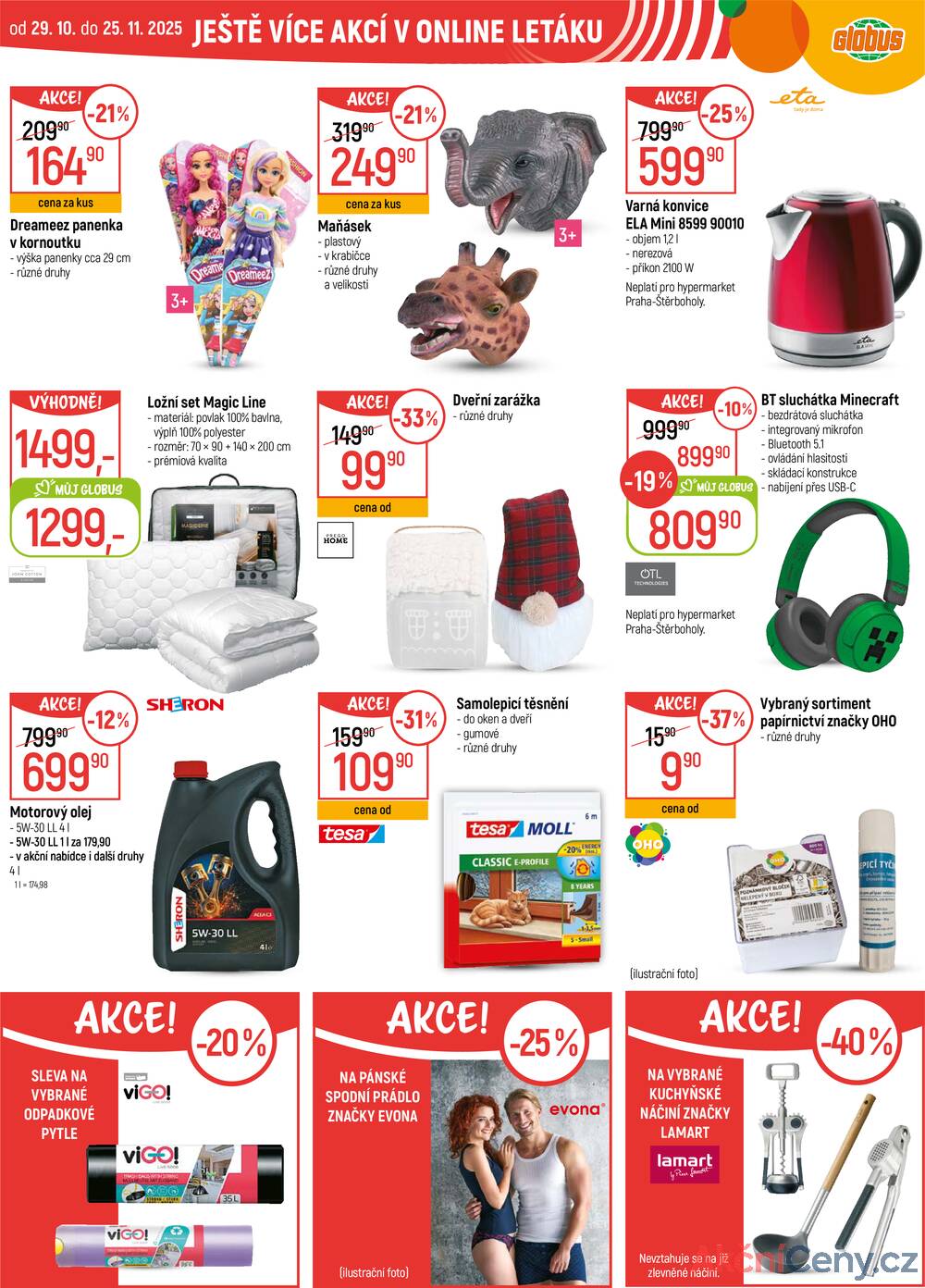 Leták Globus - Akční leták Globus 5.11. - 11.11.2025 - Globus Pardubice - strana 45
