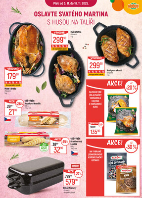 Akční leták Globus 5.11. - 11.11.2025 - Globus Pardubice