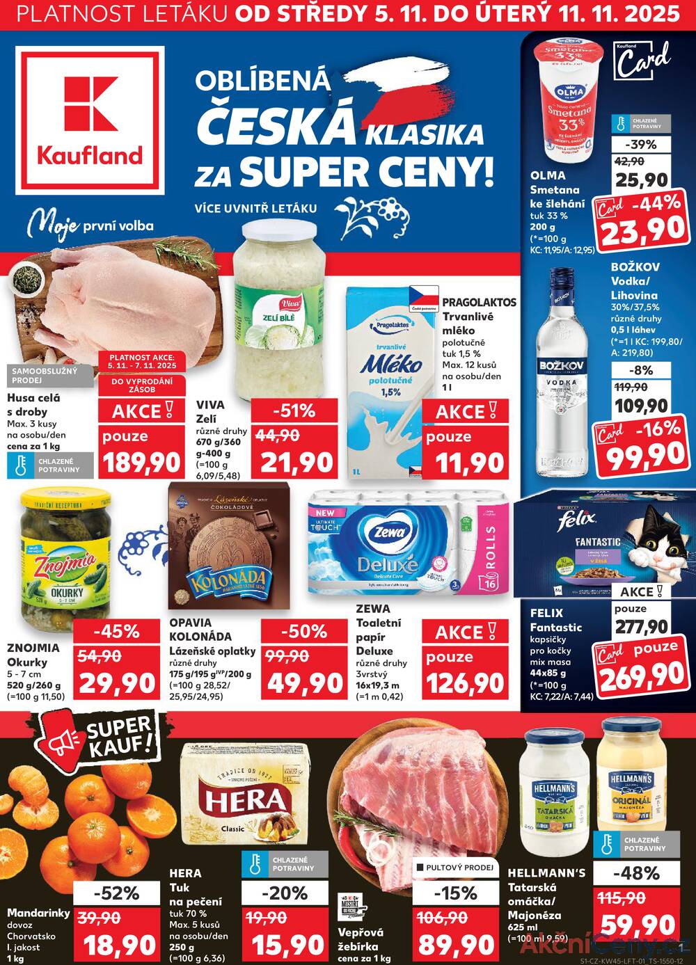 Leták Kaufland - Kaufland 5.11. - 11.11. - Kaufland - Louny - strana 1 Leták Kaufland - Kaufland 5.11. - 11.11. - Kaufland - Louny - strana 1
