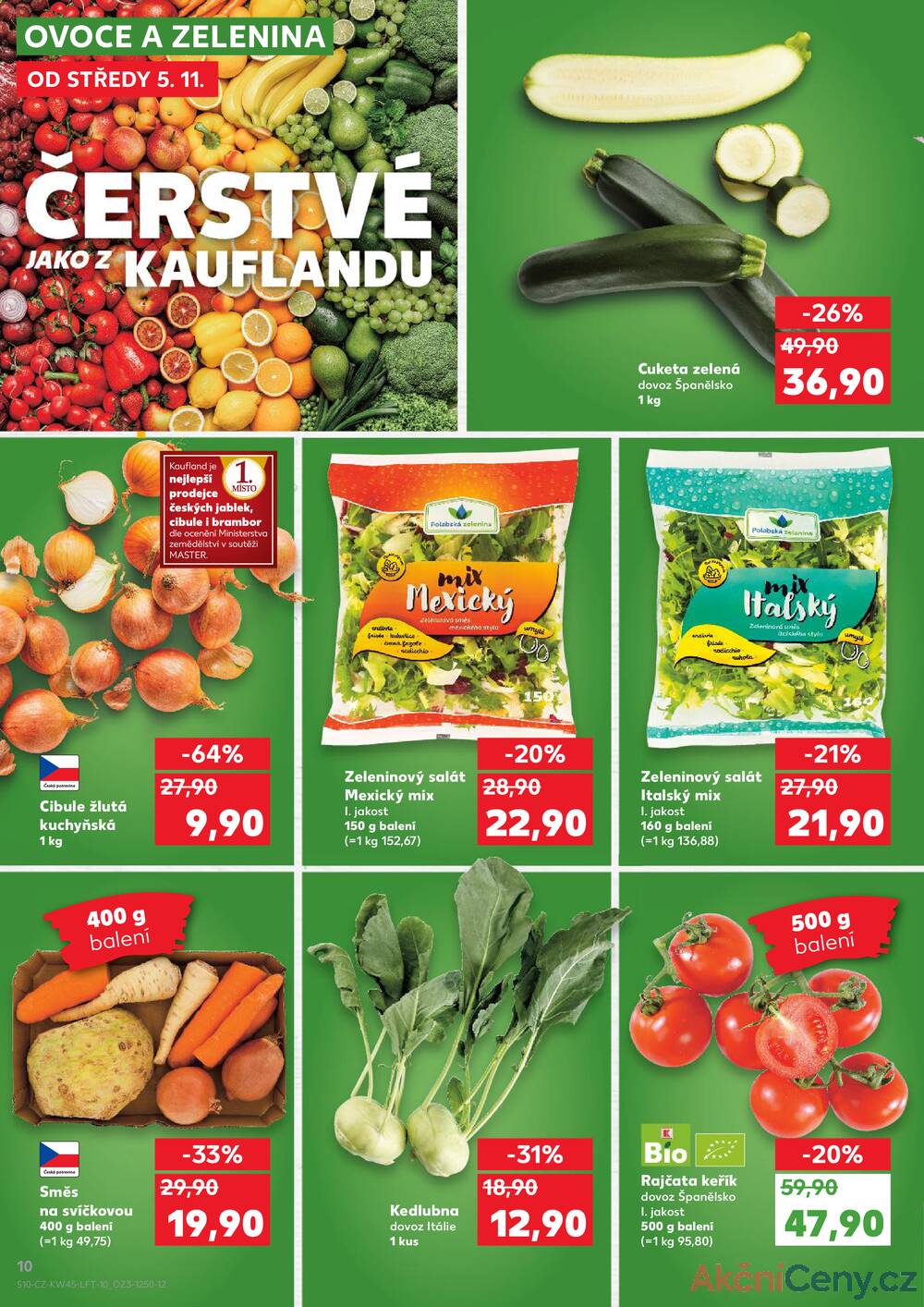 Leták Kaufland - Kaufland 5.11. - 11.11. - Kaufland - Čáslav - strana 10 Leták Kaufland - Kaufland 5.11. - 11.11. - Kaufland - Čáslav - strana 10