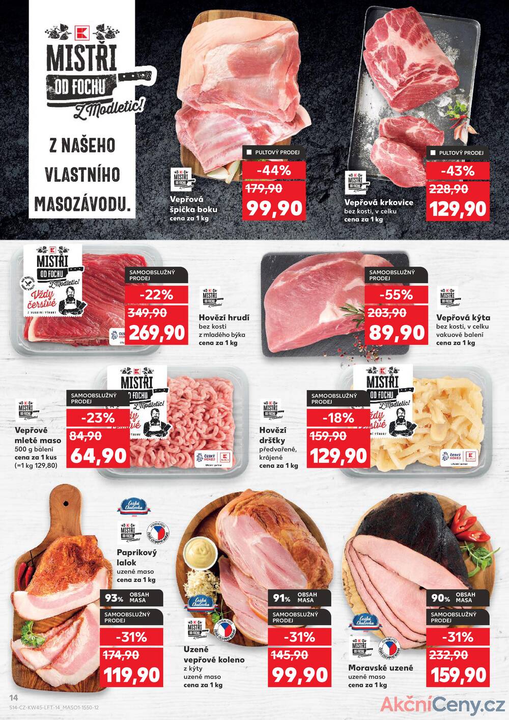 Leták Kaufland - Kaufland 5.11. - 11.11. - Kaufland - Čáslav - strana 14 Leták Kaufland - Kaufland 5.11. - 11.11. - Kaufland - Čáslav - strana 14