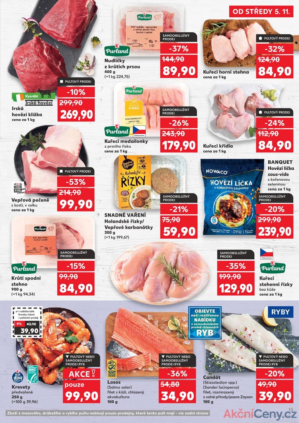 Leták Kaufland - Kaufland 5.11. - 11.11. - Kaufland - Hradec Králové - strana 15 Leták Kaufland - Kaufland 5.11. - 11.11. - Kaufland - Hradec Králové - strana 15