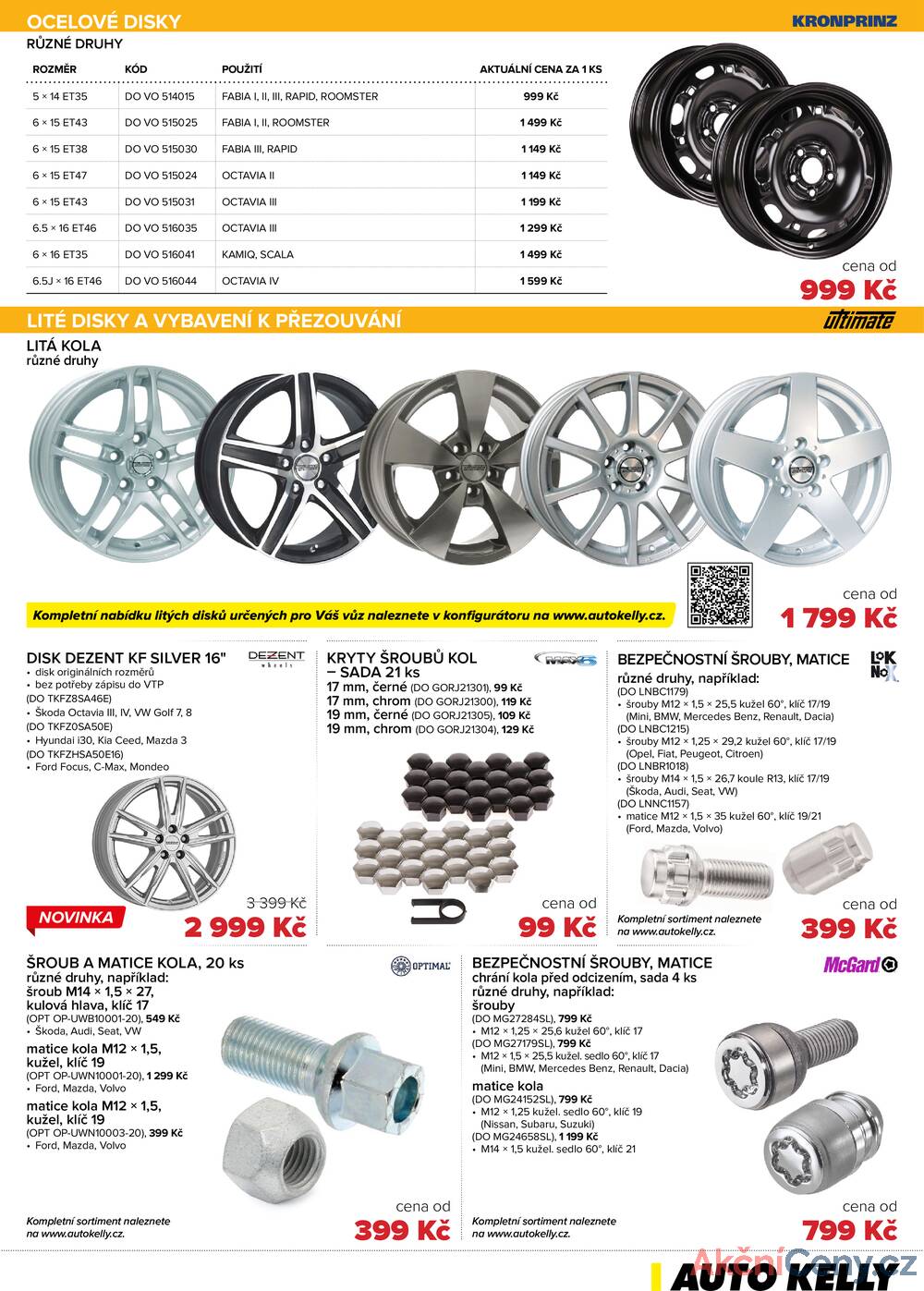 Leták Auto Kelly
platný do 1.12.2025 - strana 3
