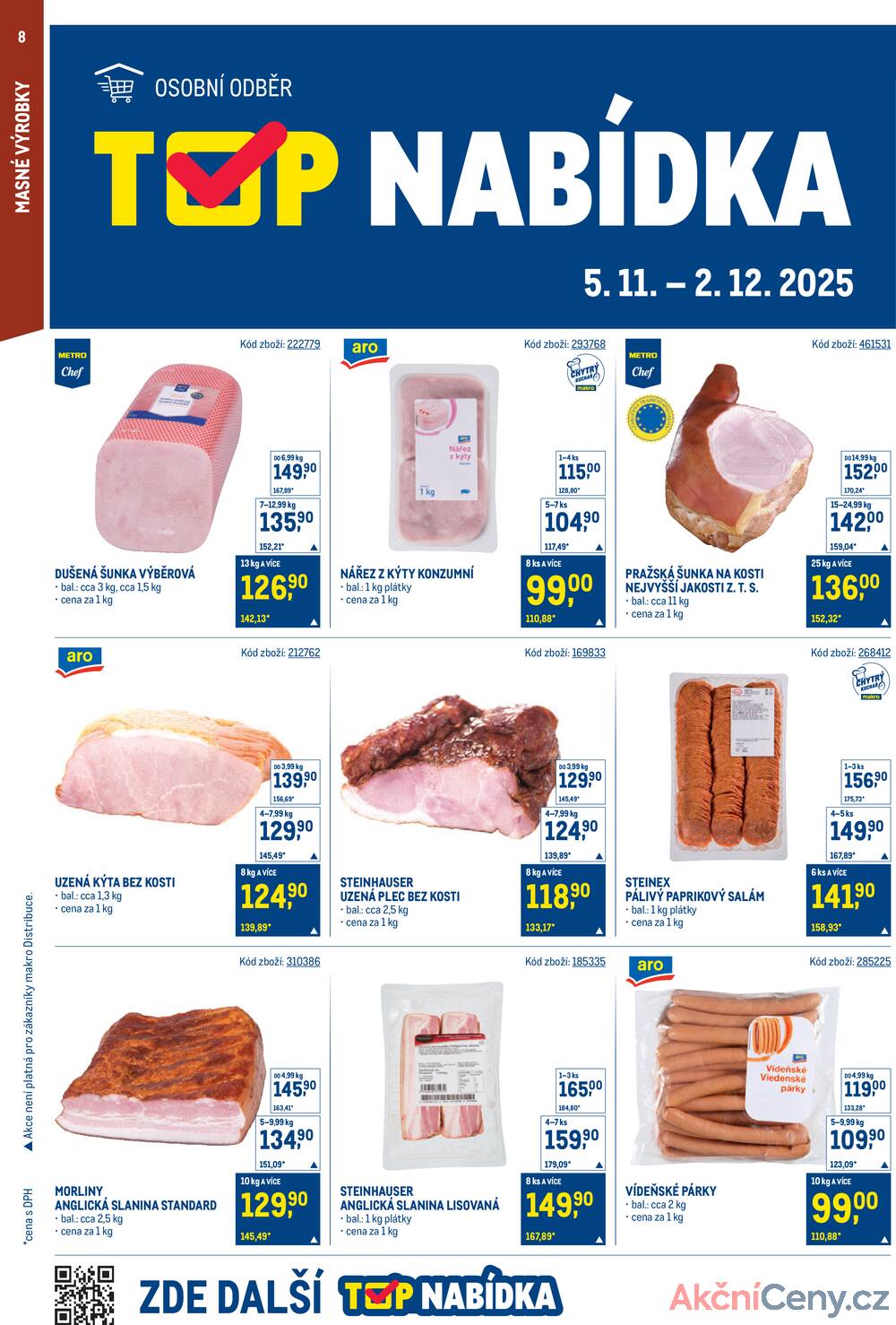 Leták MAKRO
platný do 18.11.2025 - strana 8