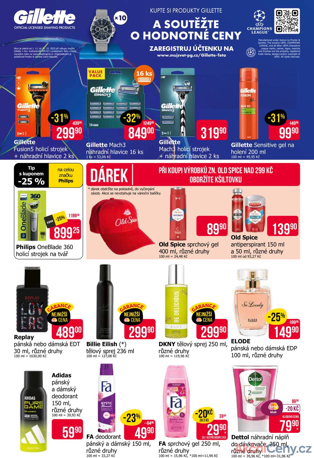 Leták Teta drogerie
platný do 18.11.2025 - strana 11