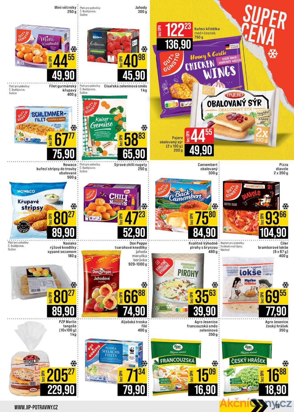 Leták JIP
platný do 11.11.2025 - strana 19