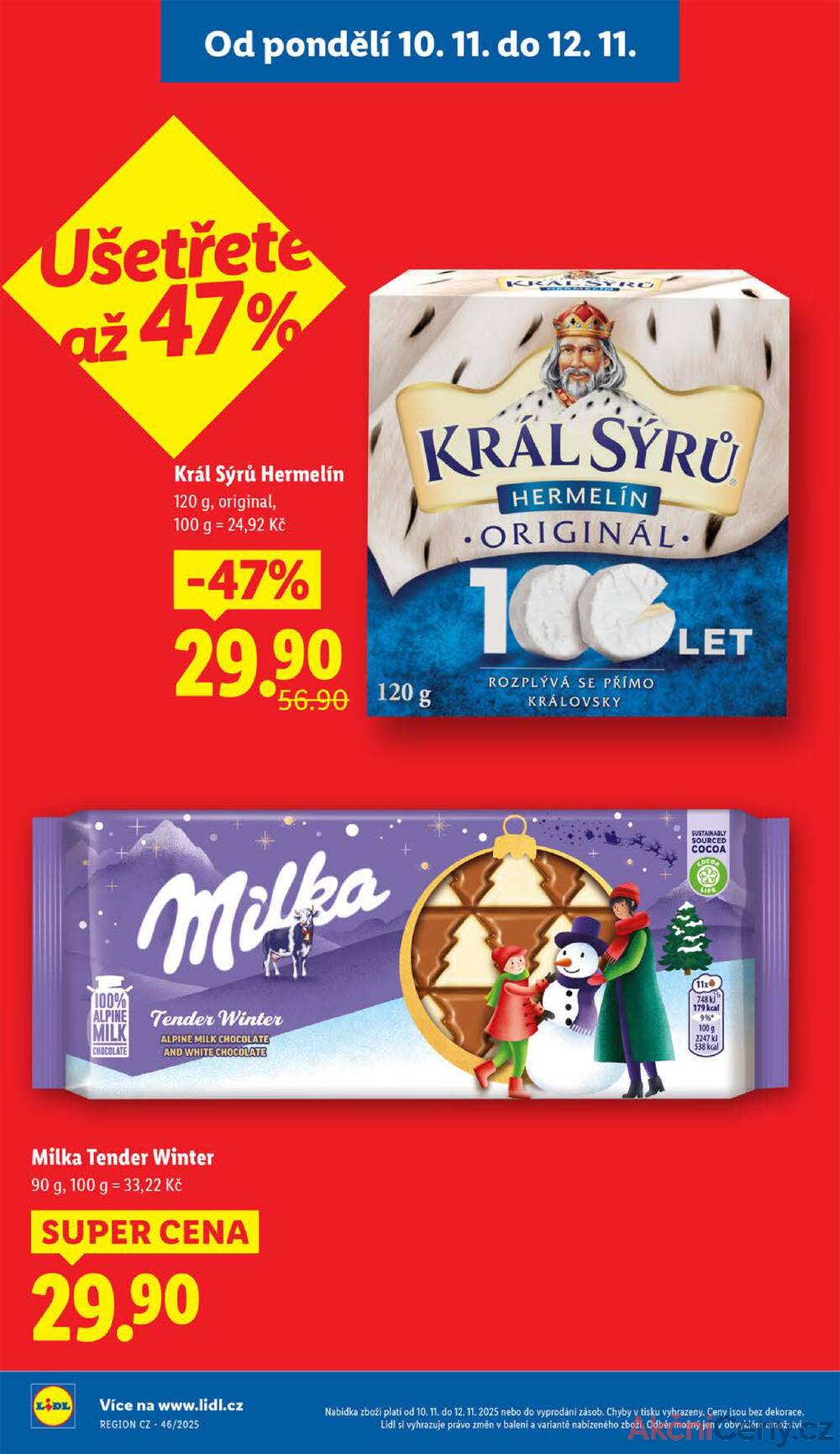 Leták Lidl
platný do 12.11.2025 - strana 4