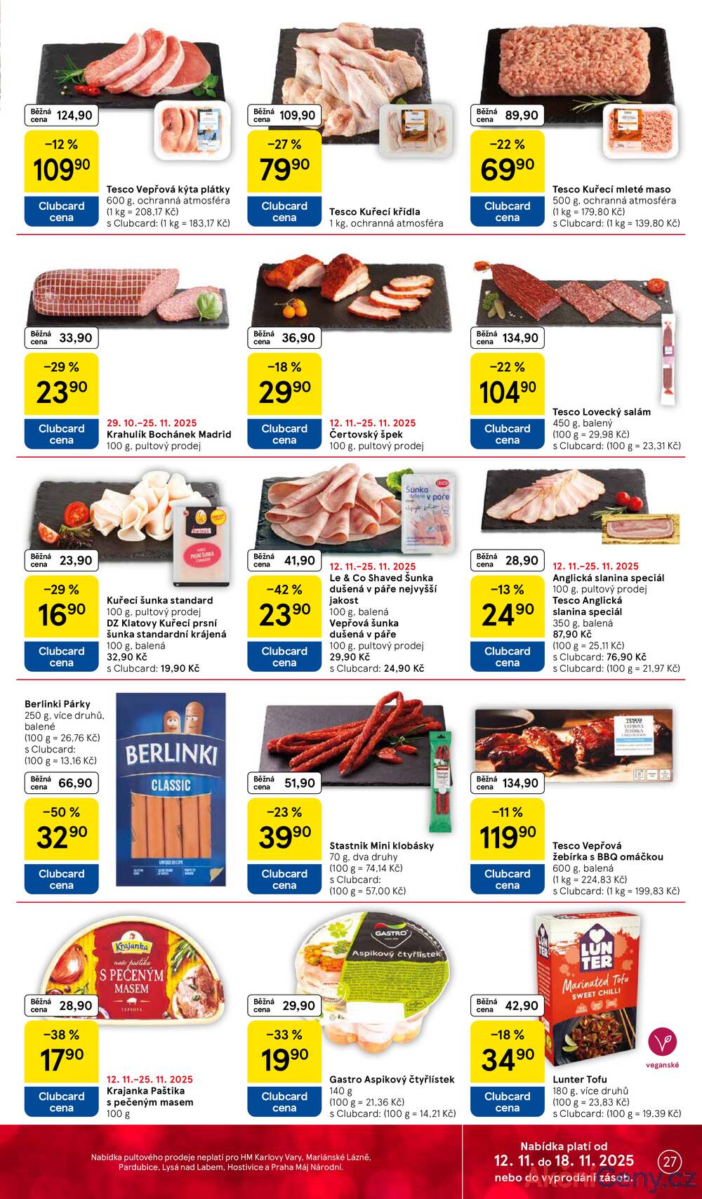 Leták Tesco - Tesco malé hypermarkety od 12.11. do 18.11.2025 - strana 27