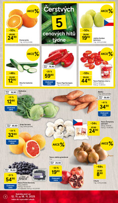 Tesco malé hypermarkety od 12.11. do 18.11.2025