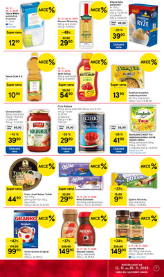 Tesco malé hypermarkety od 12.11. do 18.11.2025