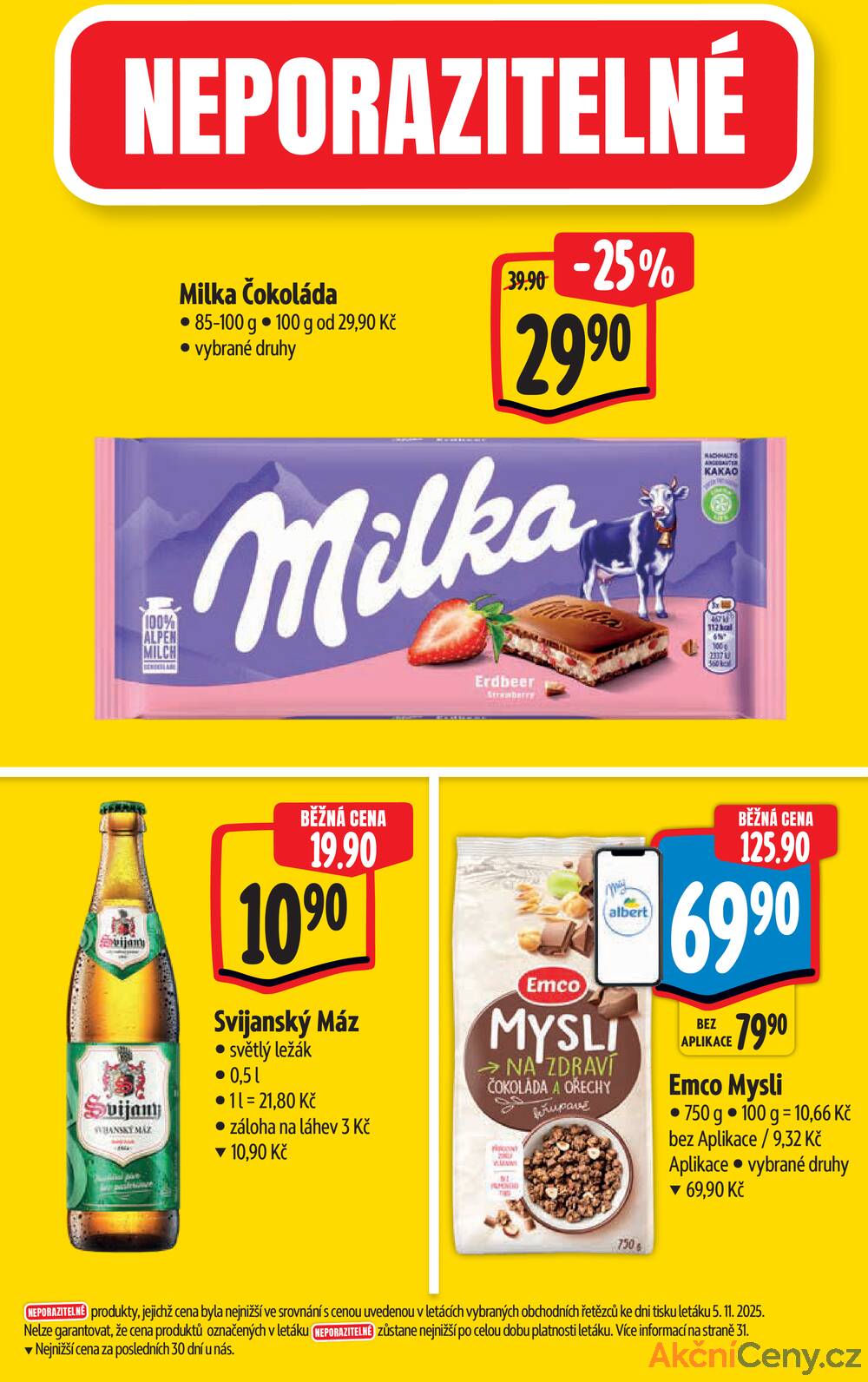 Leták Albert - Albert Hypermarket Jihomoravský od 12.11. do 18.11.2025 - strana 5 Leták Albert - Albert Hypermarket Jihomoravský od 12.11. do 18.11.2025 - strana 5