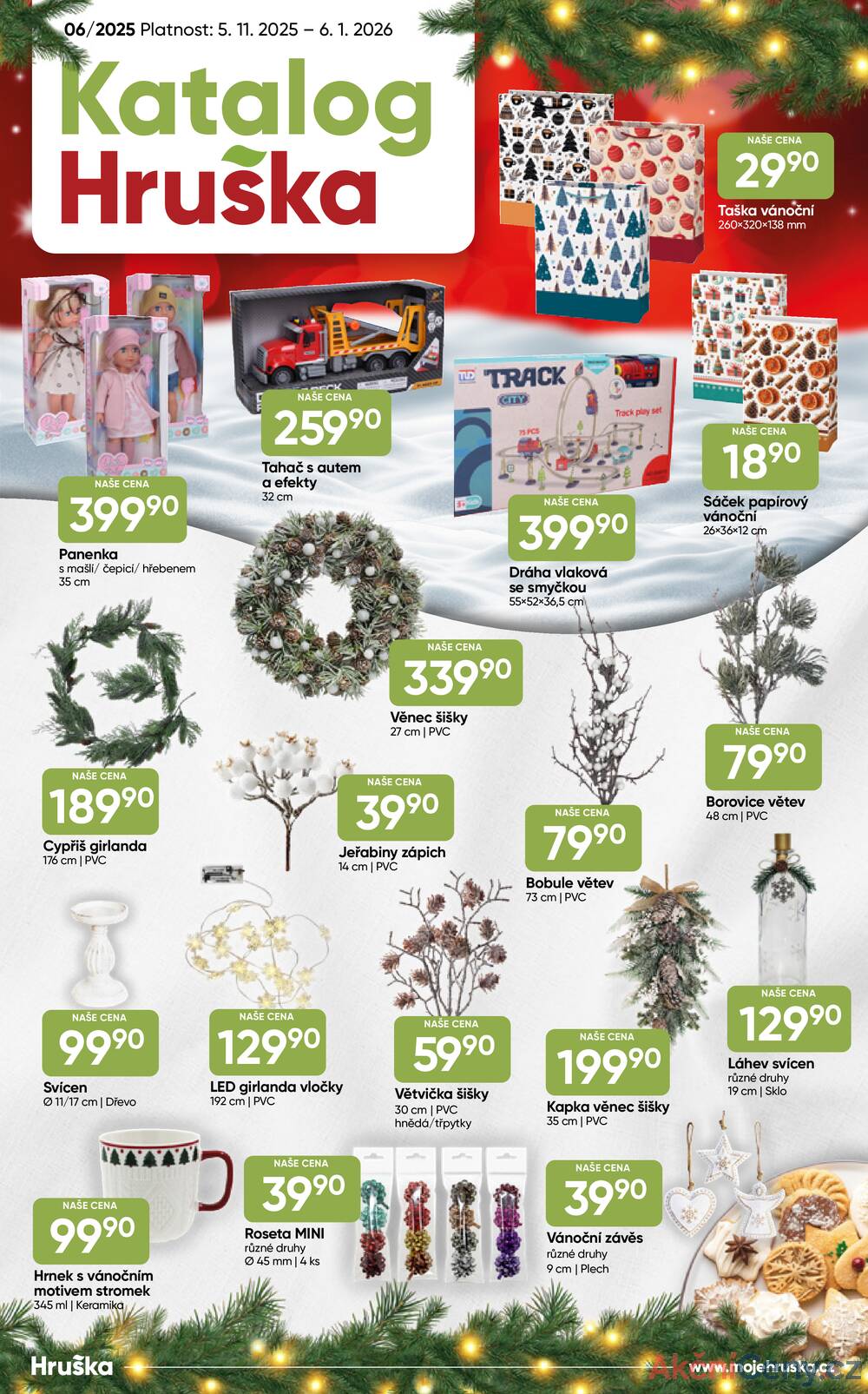 Leták Hruška
platný do 6.1.2026 - strana 1