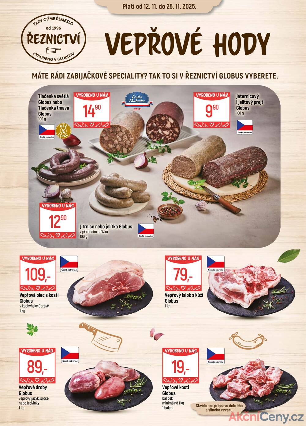 Leták Globus - Akční leták Globus 12.11. - 18.11.2025 - Globus Praha - Centrum Černý Most - strana 18 Leták Globus - Akční leták Globus 12.11. - 18.11.2025 - Globus Praha - Centrum Černý Most - strana 18