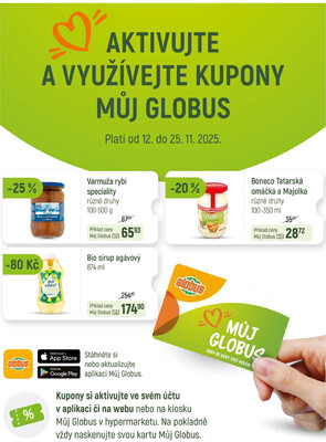 Akční leták Globus 12.11. - 18.11.2025 - Globus Praha - Centrum Černý Most
