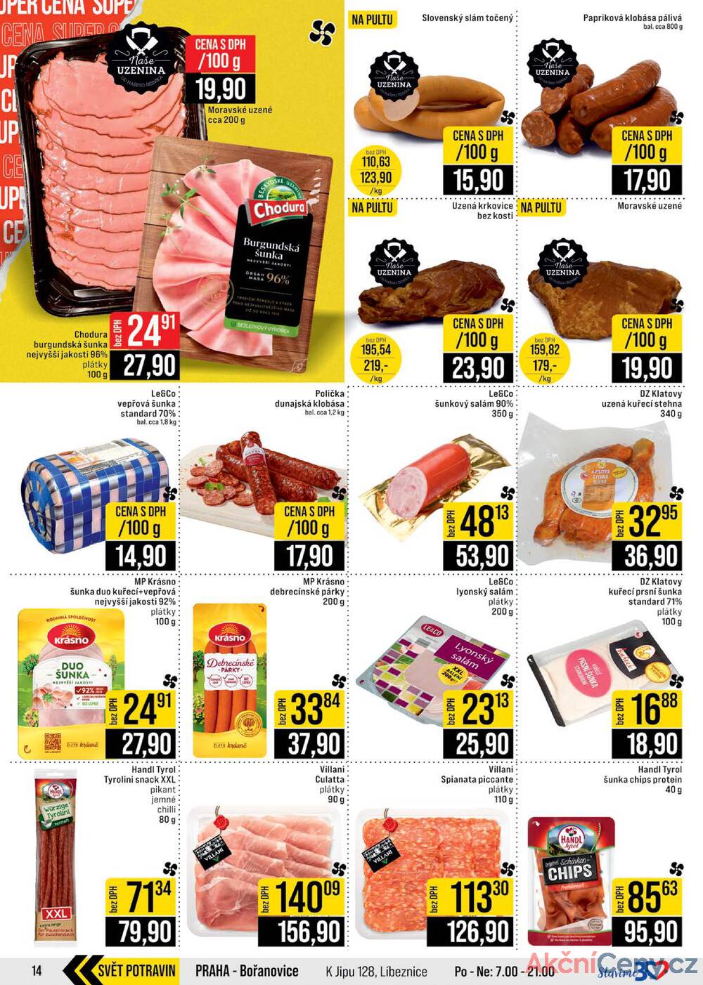 Leták JIP - JIP Cash & Carry Brno, Praha, Ostrava, Jilemnice, Pardubice, Ostrava, Karlovy Vary, Olomouc a Zlín od 12.11. do 18.11.2025 - strana 14