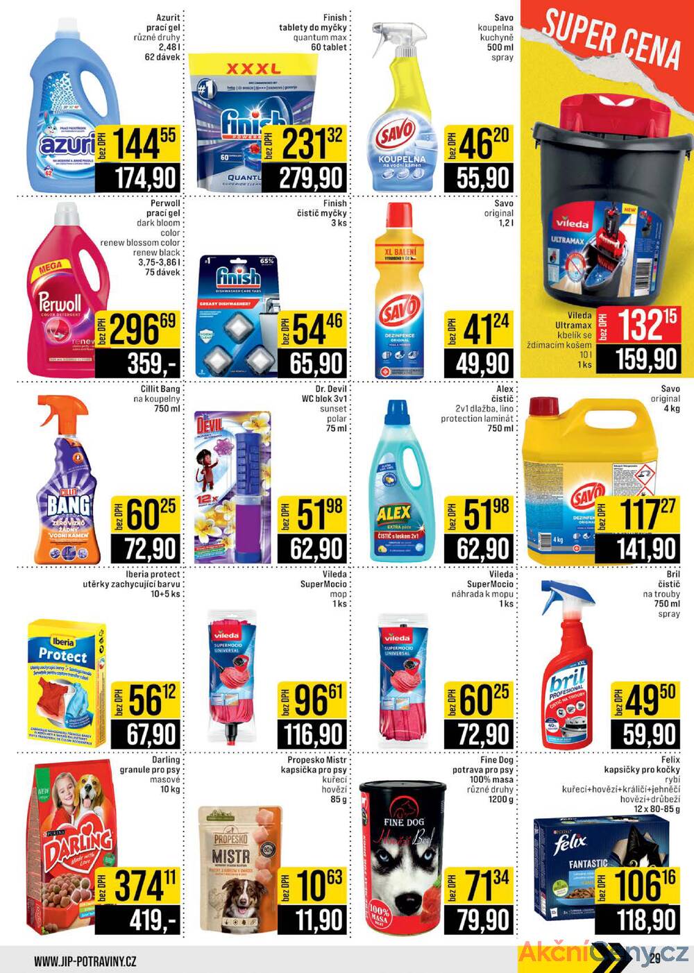 Leták JIP - JIP Cash & Carry Brno, Praha, Ostrava, Jilemnice, Pardubice, Ostrava, Karlovy Vary, Olomouc a Zlín od 12.11. do 18.11.2025 - strana 29
