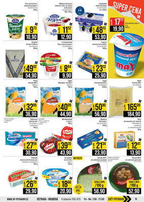 JIP Cash & Carry České Budějovice, Most, Náchod, Polička, Sušice a Svoboda nad Úpou od 12.11. do 18.11.2025