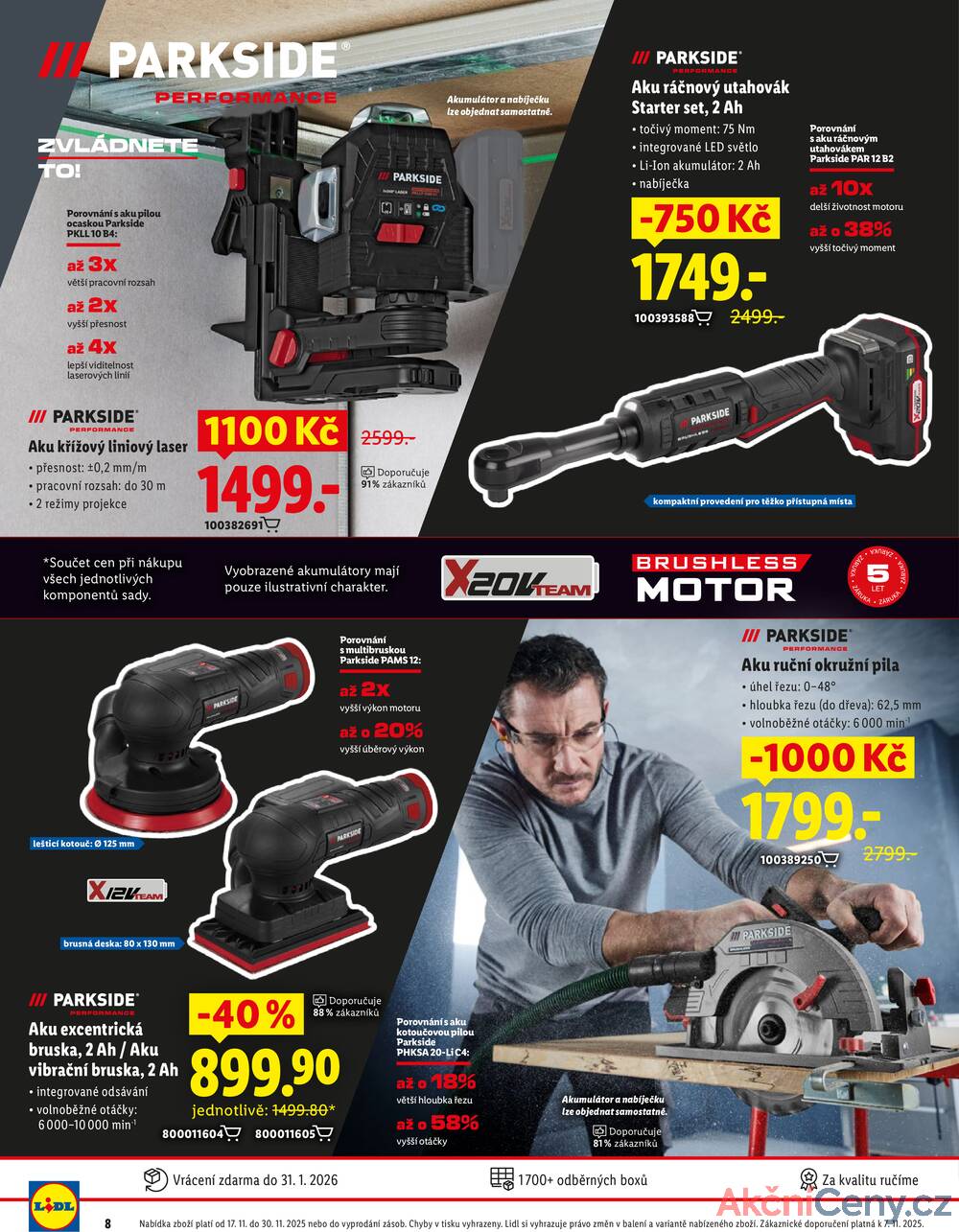 Leták Lidl - Lidl Dva týdny slev 17.11. - 30.11. - strana 8 Leták Lidl - Lidl Dva týdny slev 17.11. - 30.11. - strana 8
