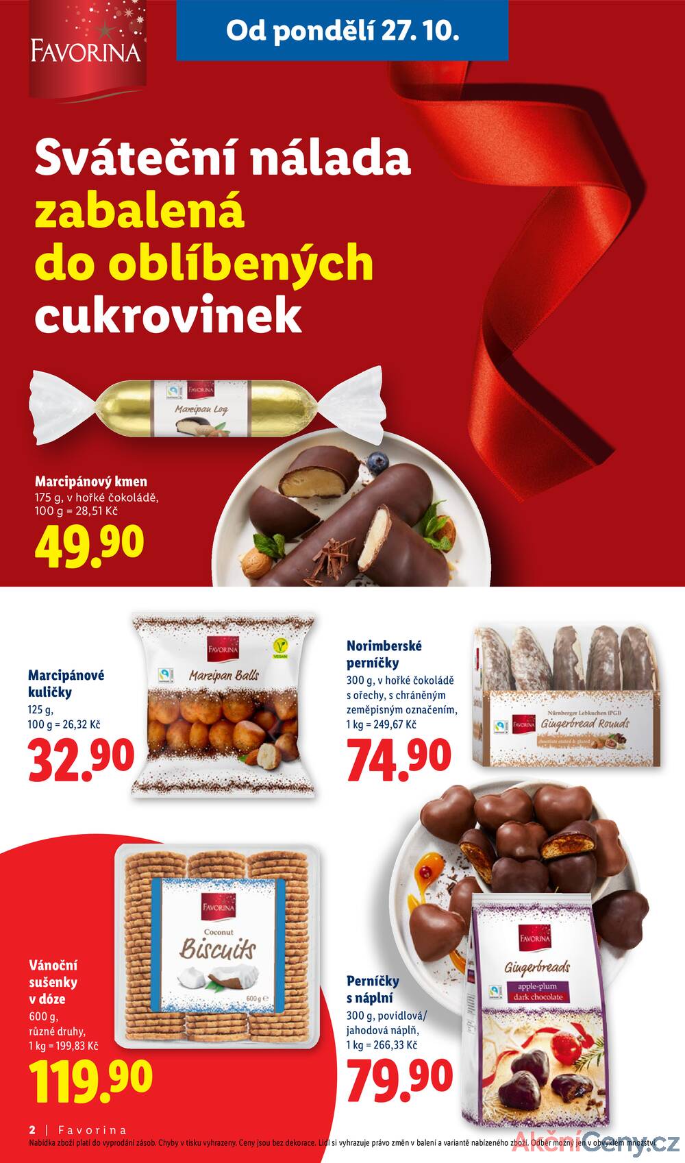 Leták Lidl - Lidl Favorina & Deluxe od 13.11. do 24.12.2025 - strana 2 Leták Lidl - Lidl Favorina & Deluxe od 13.11. do 24.12.2025 - strana 2