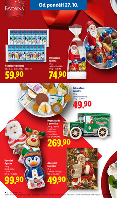 Lidl Favorina & Deluxe od 13.11. do 24.12.2025