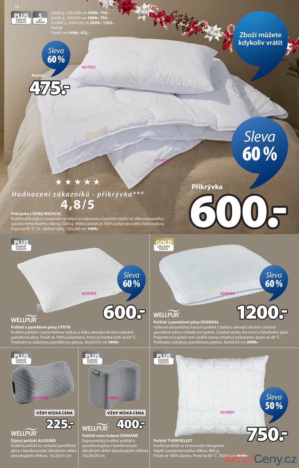 Leták Jysk - Jysk od 1.12. do 24.12.2025 - strana 10