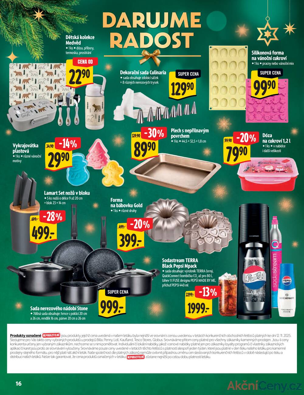 Leták Albert - Albert  Hypermarket katalog Vánoce od 19.11. do 2.12.2025 - strana 16