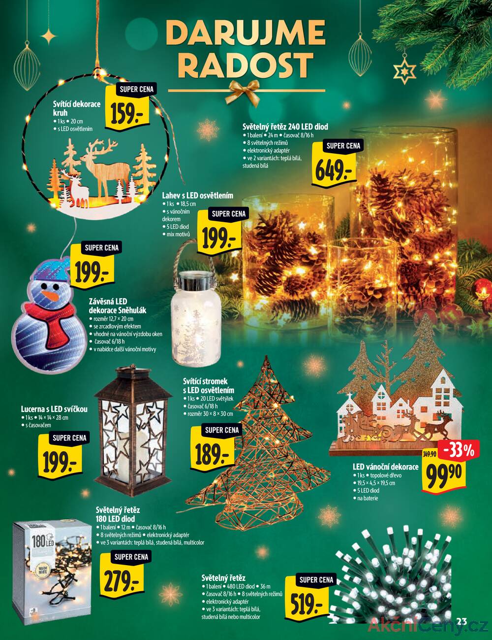 Leták Albert - Albert  Hypermarket katalog Vánoce od 19.11. do 2.12.2025 - strana 23