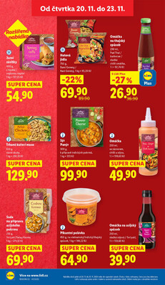 Lidl Čtvrtek od 20.11. do 23.11.2025