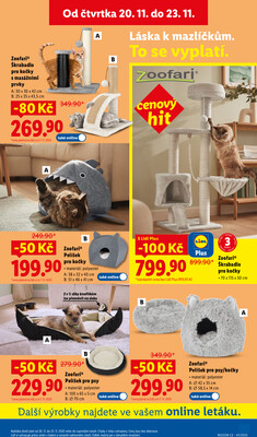 Lidl Čtvrtek od 20.11. do 23.11.2025