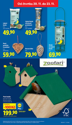 Lidl Čtvrtek od 20.11. do 23.11.2025