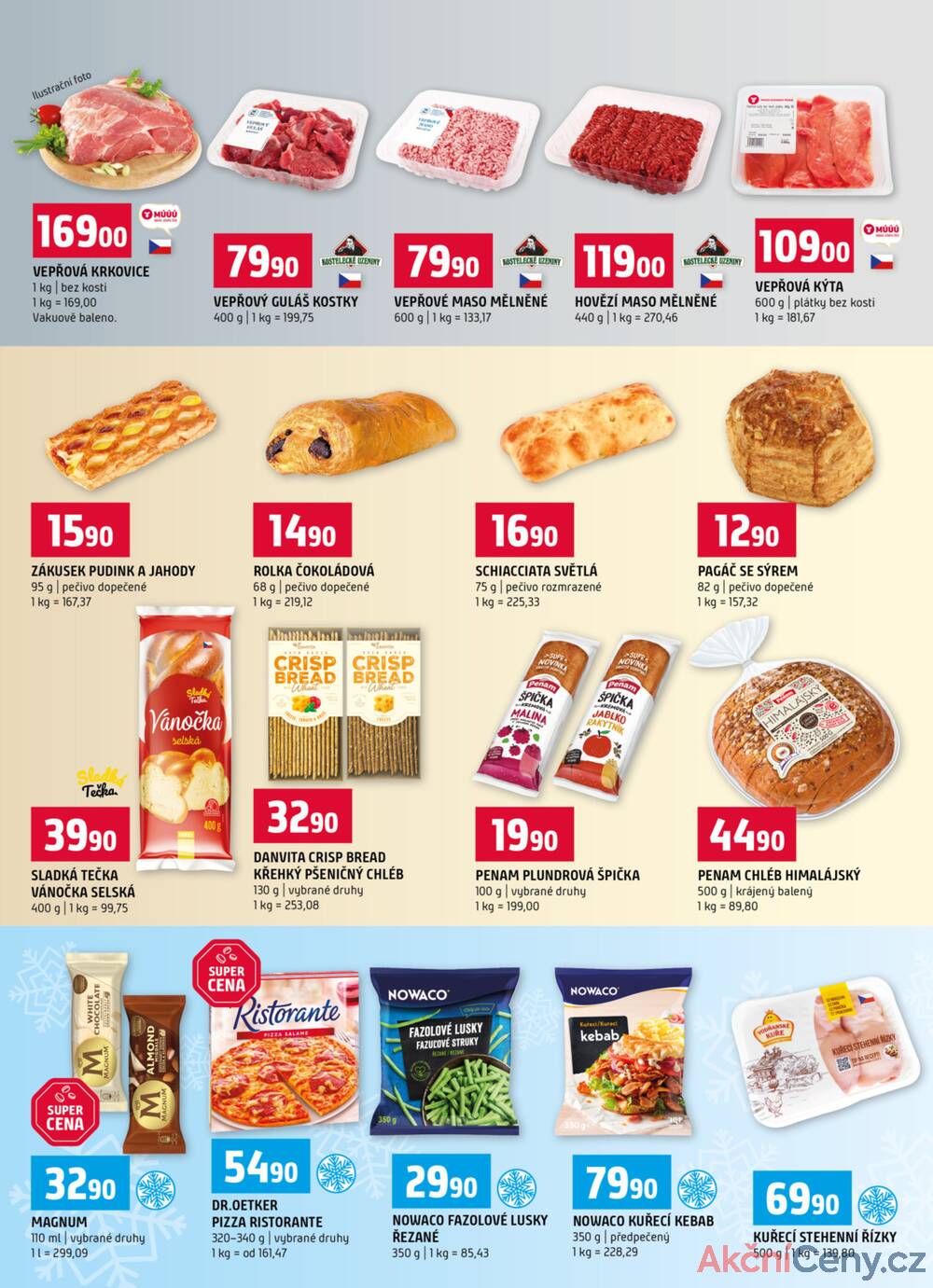 Leták Terno - Terno České Budějovice, Hradec Králové, Olomouc, Třeboň, Trhové sviny, Bechyně, Týn nad Vltavou od 19.11. do 25.11.2025 - strana 3 Leták Terno - Terno České Budějovice, Hradec Králové, Olomouc, Třeboň, Trhové sviny, Bechyně, Týn nad Vltavou od 19.11. do 25.11.2025 - strana 3