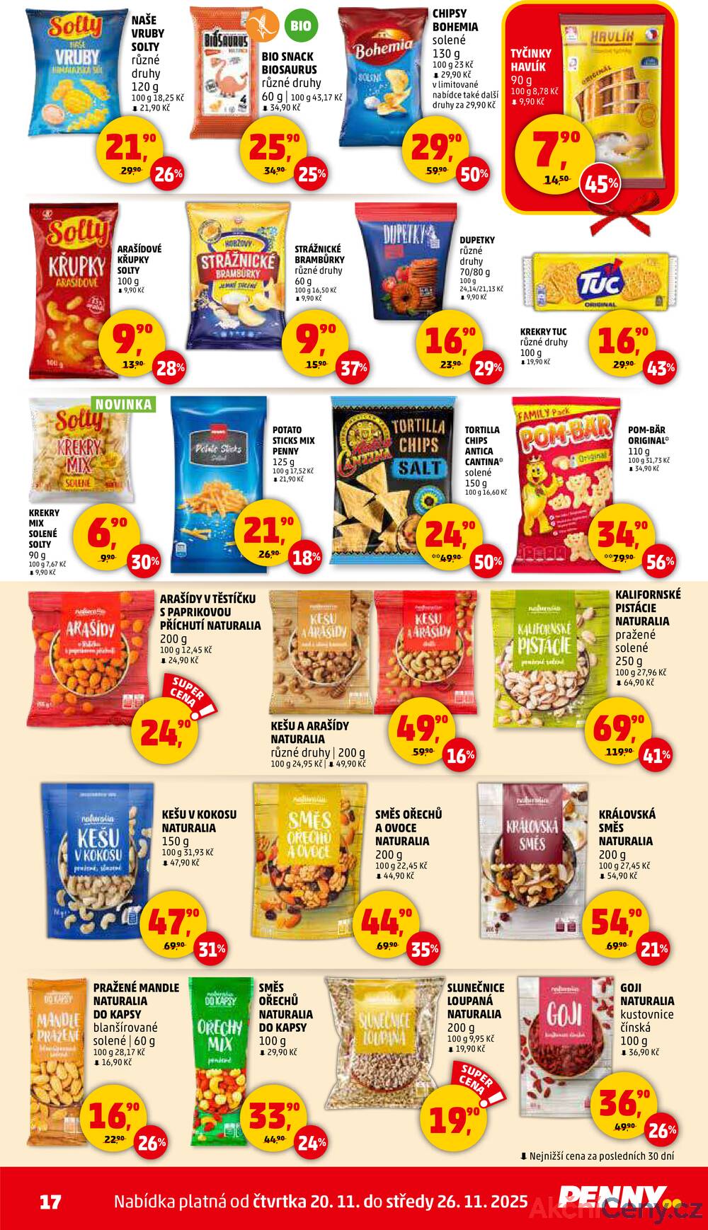 Leták Penny Market - Penny Market od 20.11. do 26.11.2025 - strana 17 Leták Penny Market - Penny Market od 20.11. do 26.11.2025 - strana 17