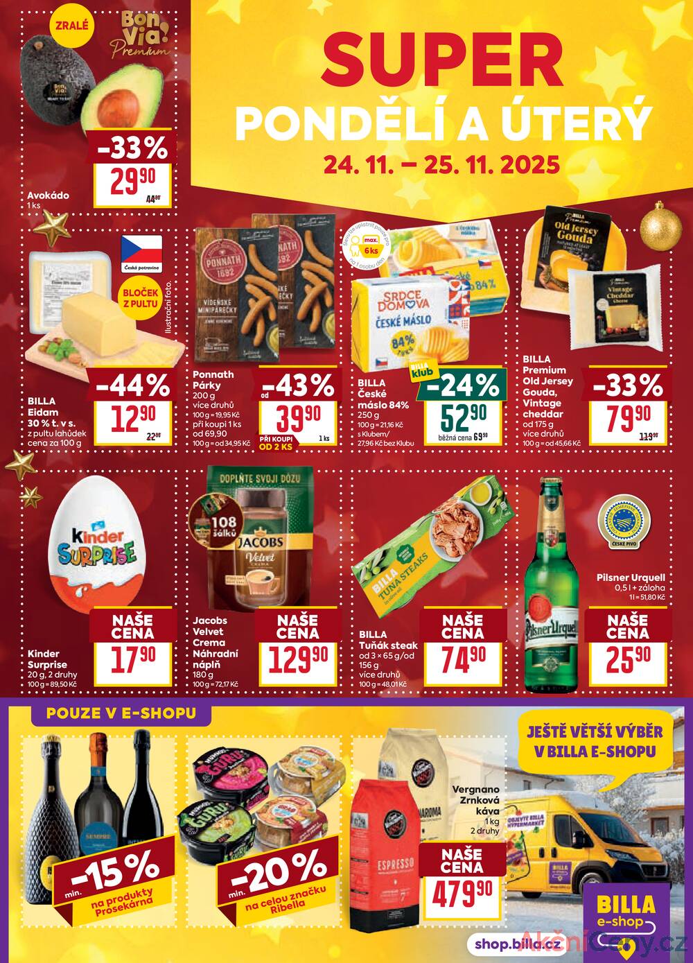 Leták Billa - Billa od 19.11. do 25.11.2025 - strana 44 Leták Billa - Billa od 19.11. do 25.11.2025 - strana 44