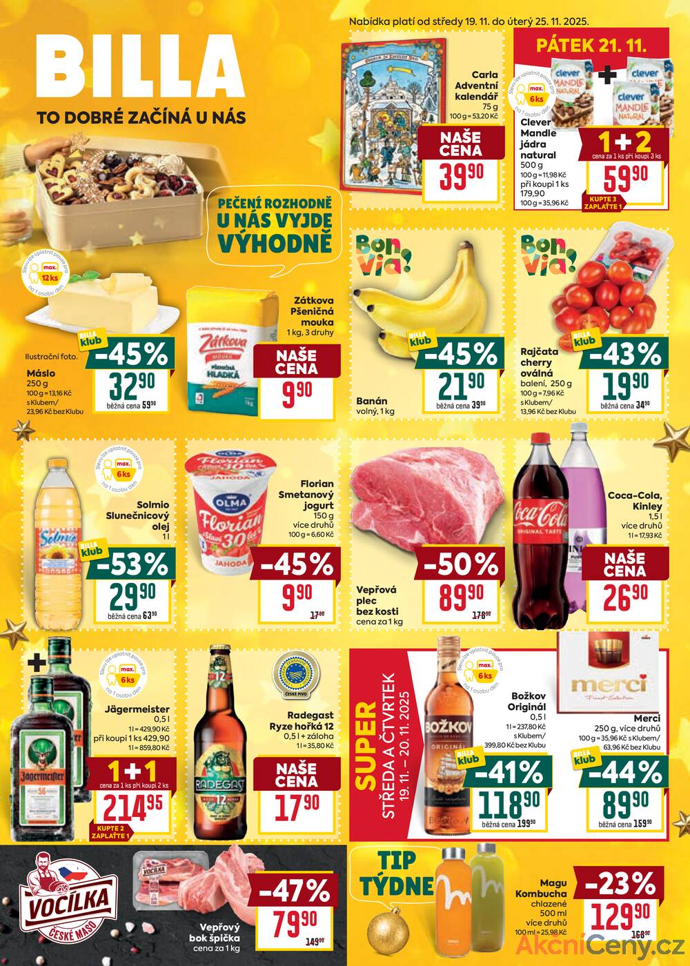 Leták Billa - Billa malý leták od 19.11. do 25.11.2025 - strana 1