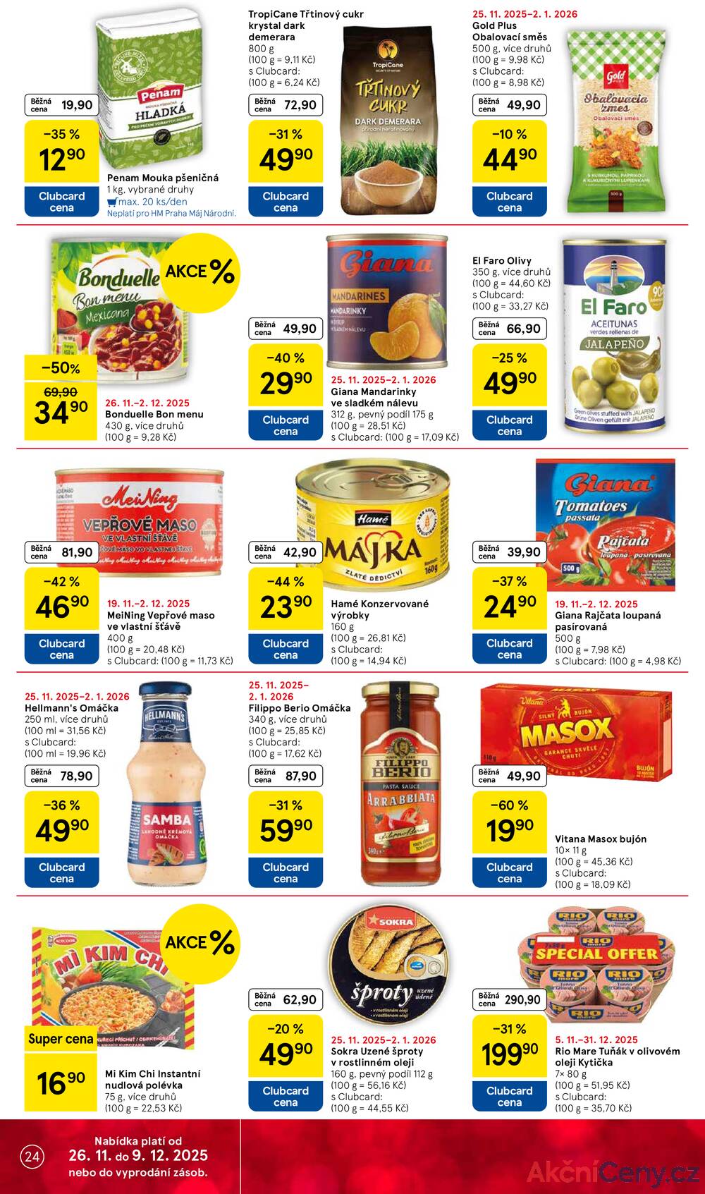 Leták Tesco - Tesco malé hypermarkety od 26.11. do 2.12.2025 - strana 24