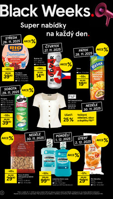 Tesco malé hypermarkety od 26.11. do 2.12.2025