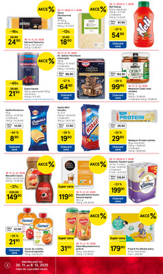 Tesco malé hypermarkety od 26.11. do 2.12.2025