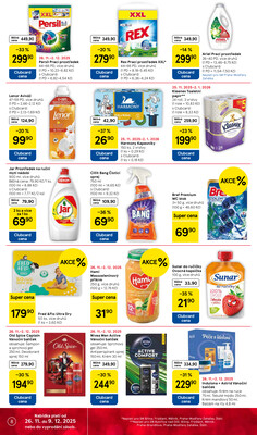 Tesco supermarkety od 26.11. do 2.12.2025