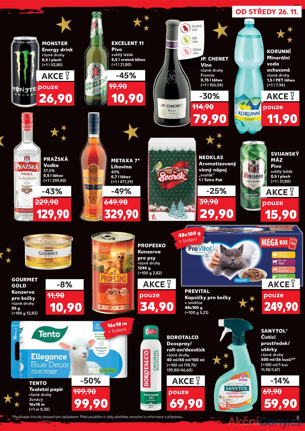 Leták Kaufland - Kaufland 26.11. - 2.12. - Kaufland - Strakonice - strana 5