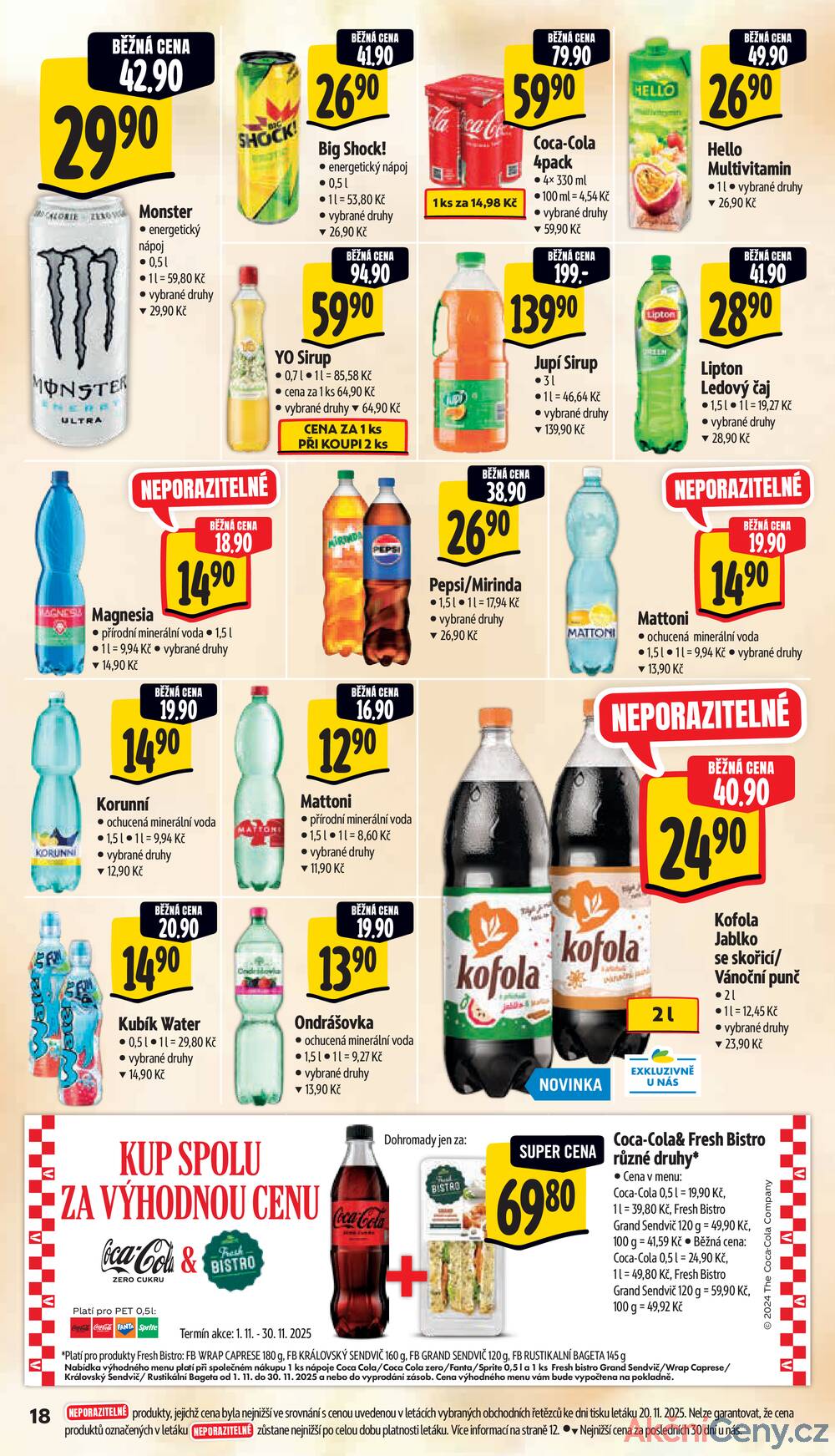 Leták Albert - Albert Supermarket Jihomoravský od 26.11. do 2.12.2025 - strana 26 Leták Albert - Albert Supermarket Jihomoravský od 26.11. do 2.12.2025 - strana 26