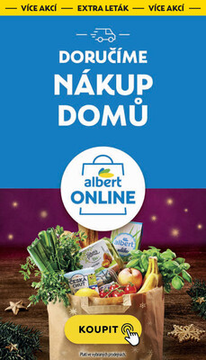 Albert Supermarket Jihomoravský od 26.11. do 2.12.2025