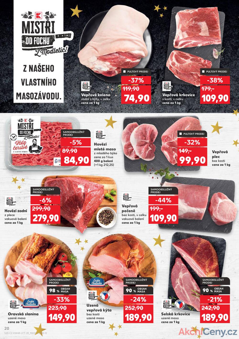 Leták Kaufland - Kaufland 26.11. - 2.12. - Kaufland - Olomouc - Hněvotínská - strana 20