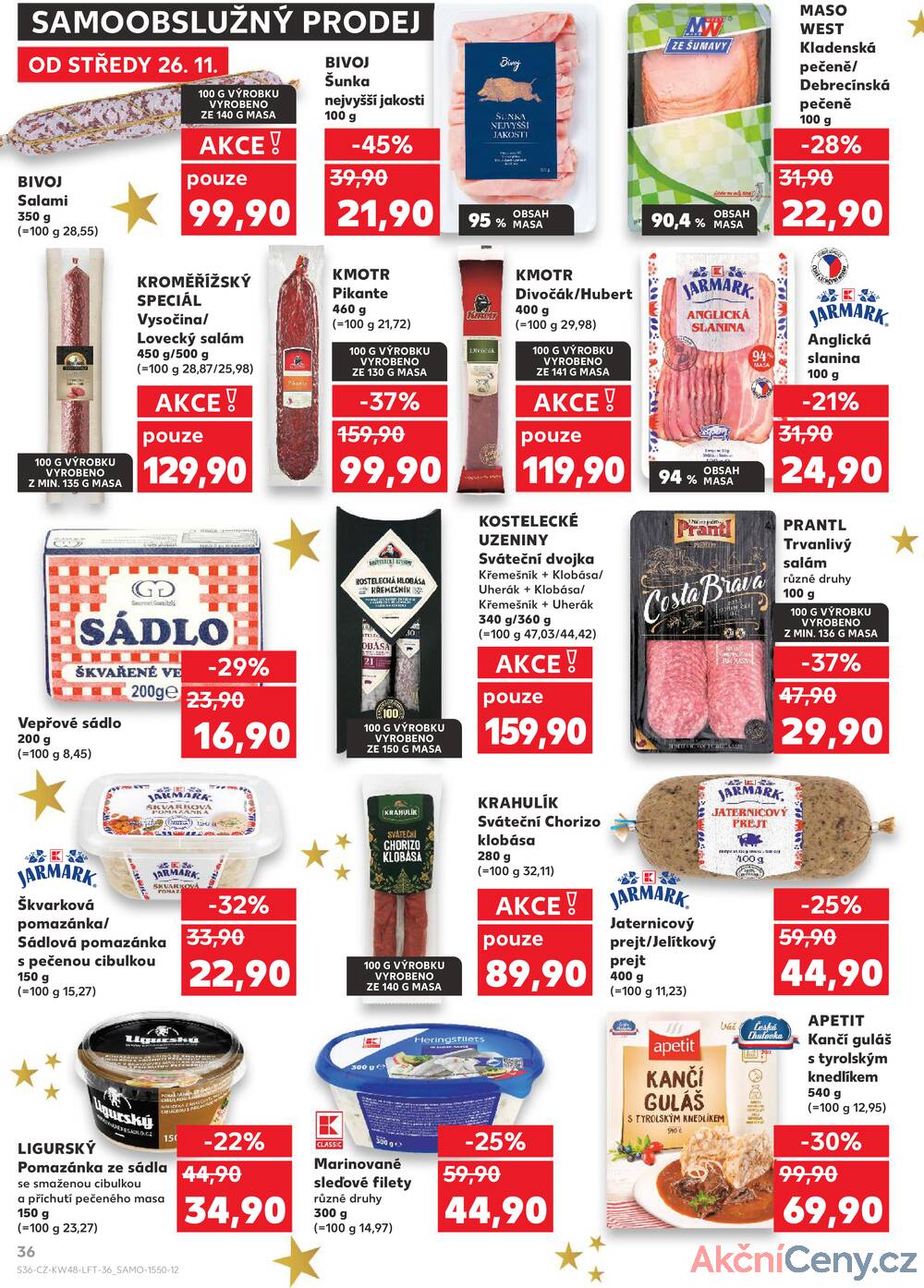 Leták Kaufland - Kaufland 26.11. - 2.12. - Kaufland - Přerov Lýsky - strana 36 Leták Kaufland - Kaufland 26.11. - 2.12. - Kaufland - Přerov Lýsky - strana 36