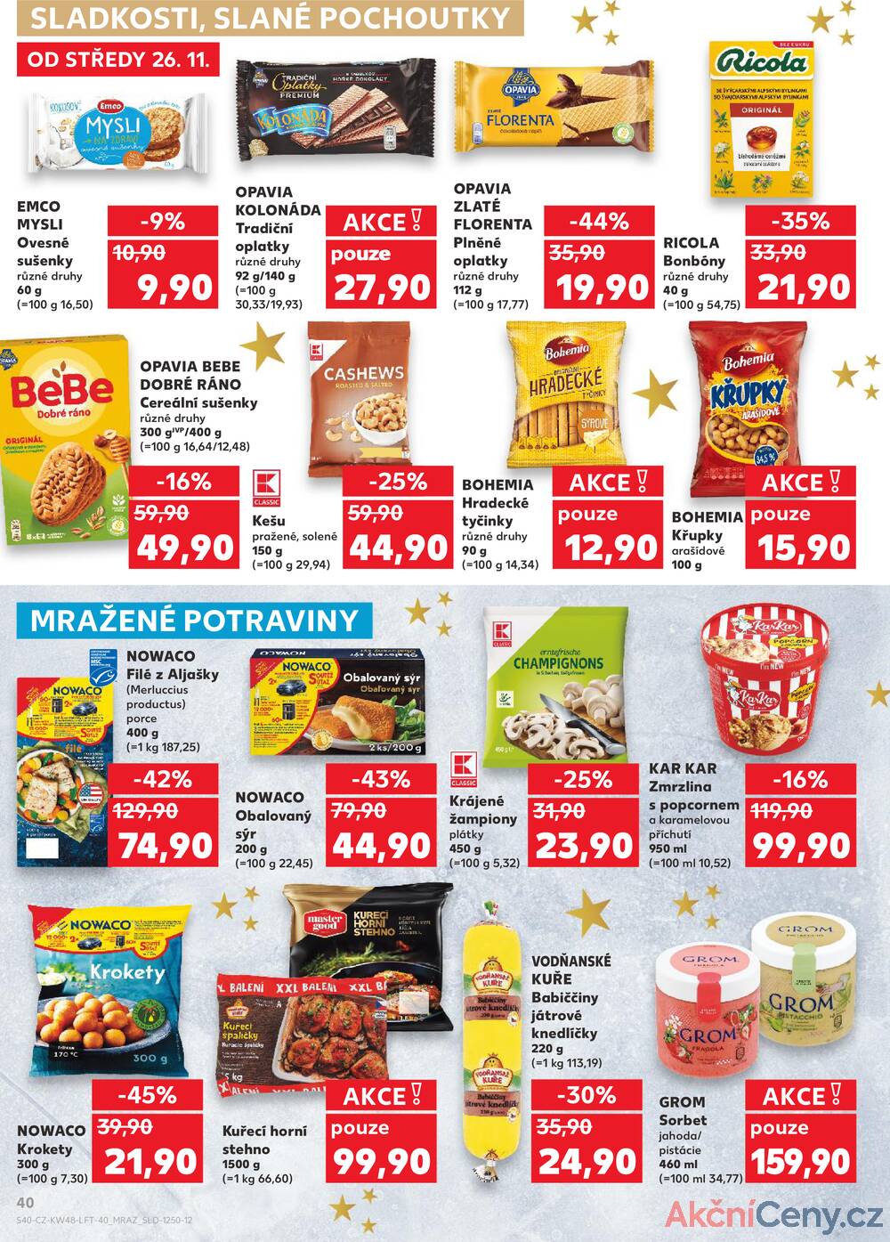 Leták Kaufland - Kaufland 26.11. - 2.12. - Kaufland - Přerov Lýsky - strana 40
