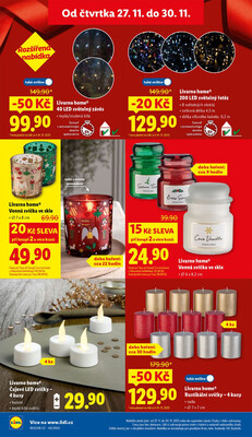 Lidl Čtvrtek od 27.11. do 30.11.2025